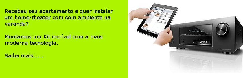Kit home theater com segunda zona